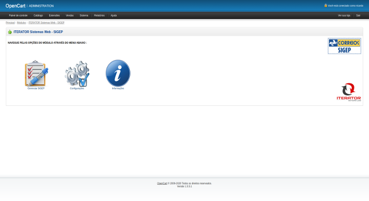 SIGEP / OpenCart