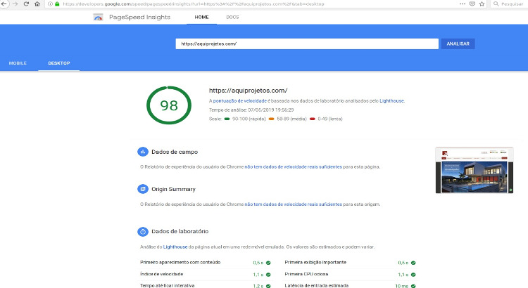 SEO / Aqui Projetos