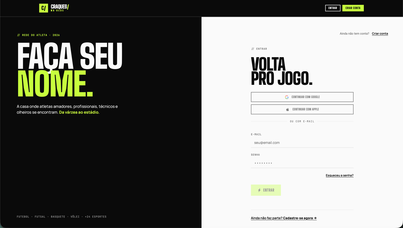 Craques na Rede Portal