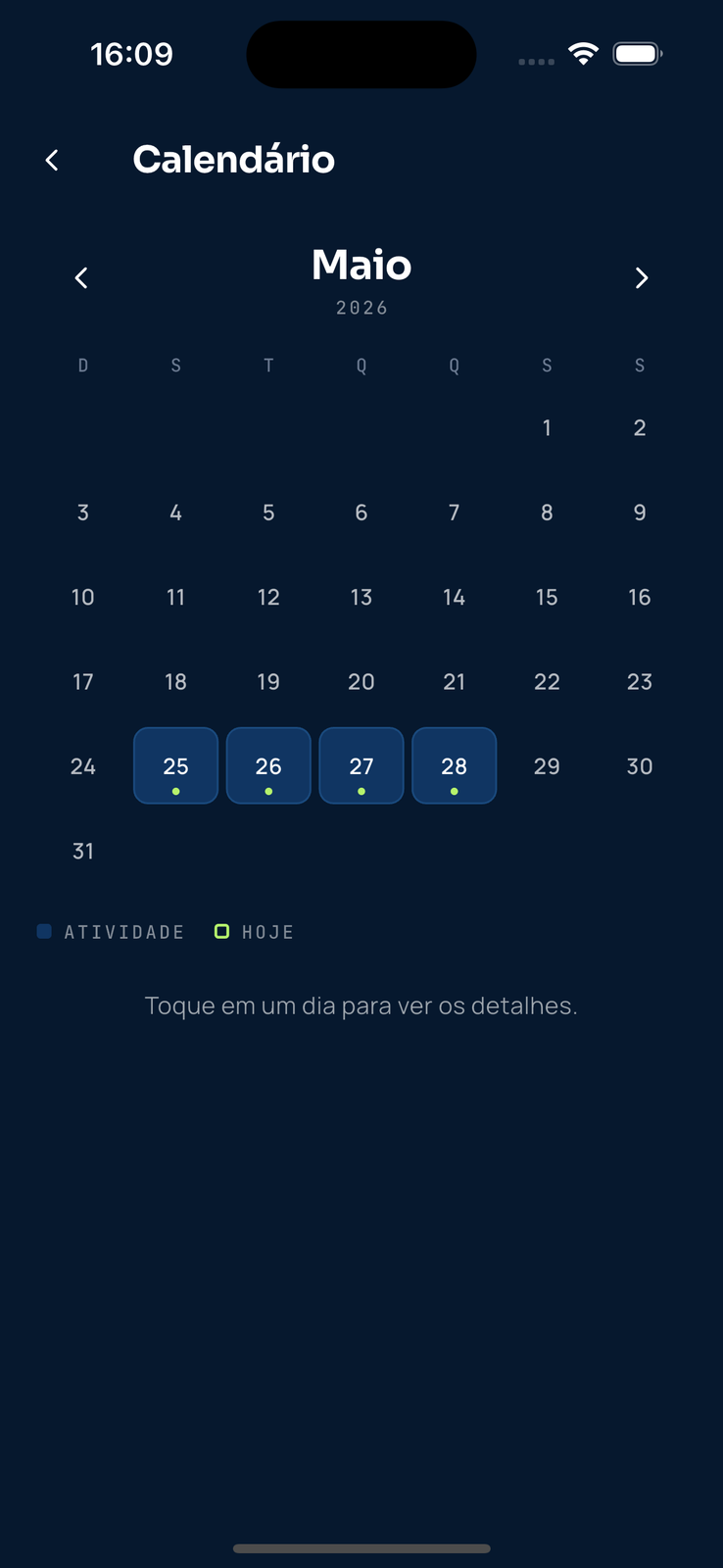 Rotina de Atleta App