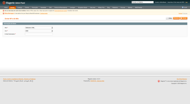 NF-e / Magento