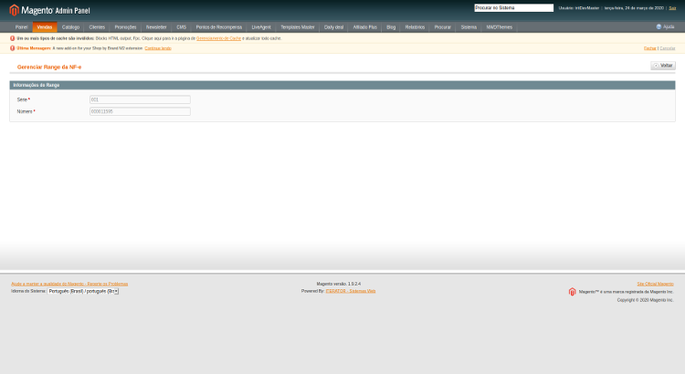 NF-e / Magento