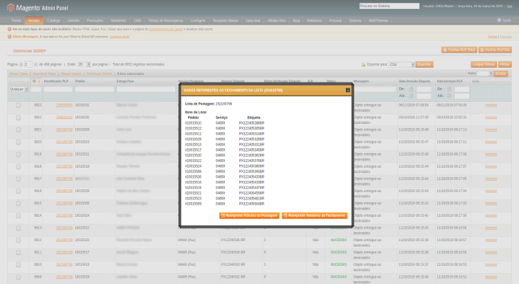 SIGEP / Magento